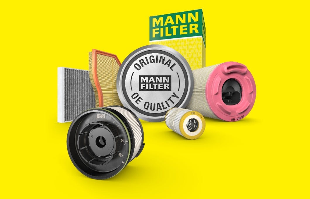 Automotive aftermarket: filters in OE quality by MANN-FILTER